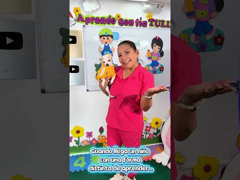 Cada niño aprende a su manera 💡 En clase no hay barreras, solo caminos distintos 🚀💕