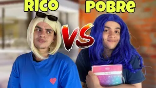 RICO VS POBRE NA ESCOLA!