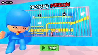 ESCAPE The Pocoyo Prison Run Walkthrough | Roblox Prison Escape | #roblox #prisonescape 