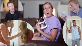 TELLING OUR FAMILY AND FRIENDS THAT WE ARE HAVING ANOTHER BABY!!!