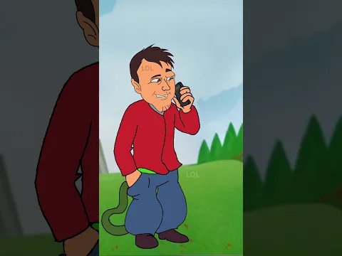 What Happens When Cartoon Characters Get Distracted by Phone Calls?