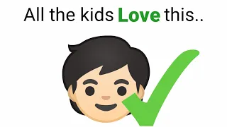 Most children love when this happens