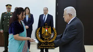 الرئيس عباس يتقبل أوراق اعتماد رئيس مكتب تمثيل الهند لدى دولة فلسطين