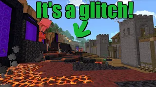 Minecraft Movie Event | How to Glitch Through the Outer Wall