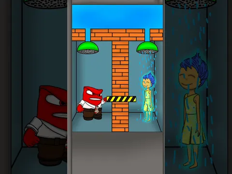 ⏪Rv Inside Out 2. A Broken Shower Joy, Anger