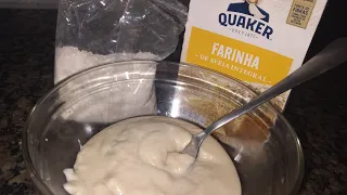 MINGAU DE FARINHA de AVEIA integral SUPER CREMOSO, DA VOVÓ COMO FAZER rápido