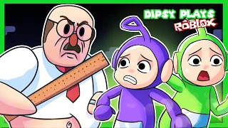 🌈 ESCAPE TEACHER! | Dipsy Plays Roblox Great School Obby Breakout w/ @OstryTV ​