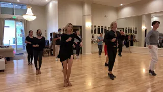 Group dance lessons at Super Ballroom Dance Studio in Arcadia, California