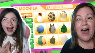 ABRIMOS HUEVOS QUE YA NO VOLVERÁN A ADOPT ME EN ROBLOX!! con Arantxa