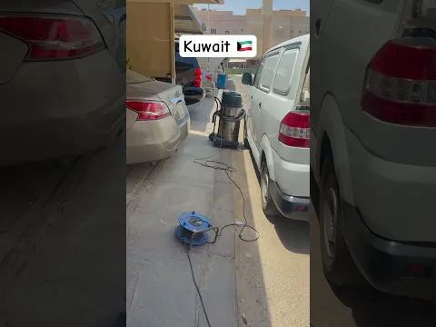 Kuwait mein car washing / how to car wash in kuwait #bestyoutuber #car #shorts #kuwait #ytshorts