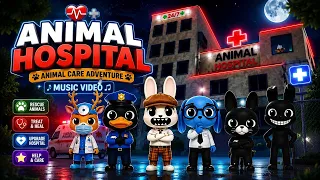 🎵 Animal Hospital Song | Roblox Music Video | Stalker & Bed Monster