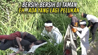 SAAT BERSIH2 TAMAN PERBATASAN | KANG DEDI TEMUKAN PASANGAN MUDA TERTIDUR BERPELUKAN