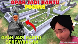 Opah Jadi Pocong 🇲🇾 Upin Ipin Sedih 😭‼️