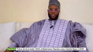 Prière d’eid El kabir ( korite) 2025 a Médinatoul Baraka kaolack chez cheikh Baye Cissé