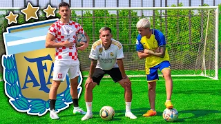 COSCU & MARKITO NAVAJA VS DELANTERO09 - Retos de Fútbol