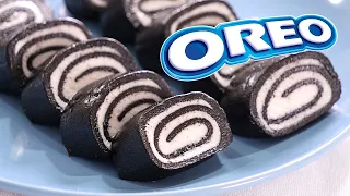 Sushi de Oreo (2 Ingredientes) Fácil y Rápido