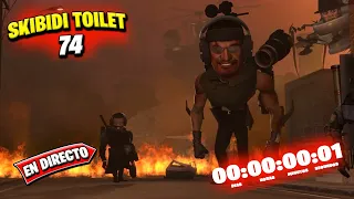 ESPERANDO SKIBIDI TOILET 74 EN DIRECTO