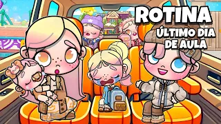 ROTINA ÚLTIMO DIA DE AULA 📚 | AVATAR WORLD ROTINAS E HISTÓRIAS