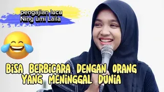 jawaban salam dari ahli kubur, pengajian lucu Ning umi Laila.