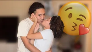 KISSING My Girlfriend In The Middle Of An Argument!! *Cute Reaction ❤️*