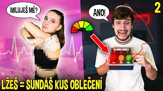 MÁJA vs KOŘEN!😈 ŠÍLENÝ DETEKTOR LŽI ODHALÍ, ŽE NEMLUVÍŠ PRAVDU = SUNDÁŠ KUS OBLEČENÍ!😱😭 *NAPÍNAVÉ*🥺