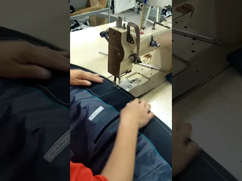 She's making jackets