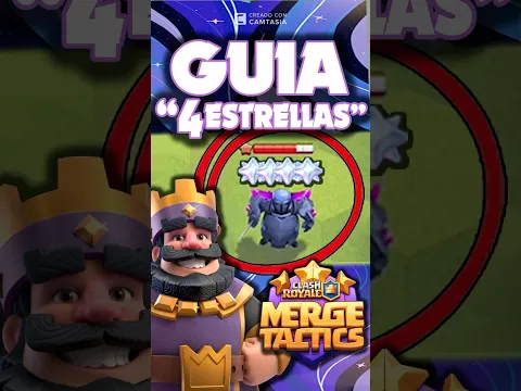 Guia Para Tener Tropas De 4 Estrellas En Táctica Royale - Merge Tactics #mergetactics #clashroyale