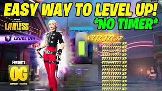 NO TIMER Fortnite XP Map to LEVEL UP in Chapter 6 Season 2! (OUTDATED)