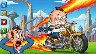 Franklin  Become Evil Monster In Indian Bike Rider 3D
