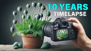 10  Years of Filming -  Plant Time Lapse Compilation