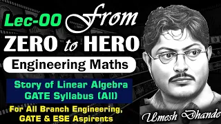 L0 Engineering Mathematics | From ZERO to HERO | UD Sir #gateacademy #esepreparation