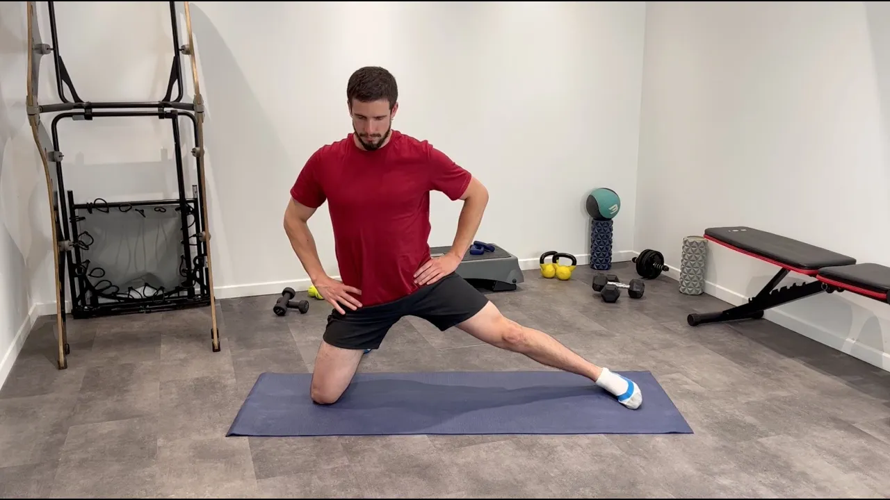 Image Kneeling Adductor Rock with Forward Fold