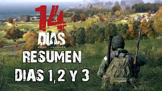 14 DÍAS - RESUMEN -  Días 1, 2 y 3