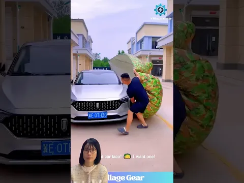 Hai kiểu che mưa cho xe ô tô #shorts
