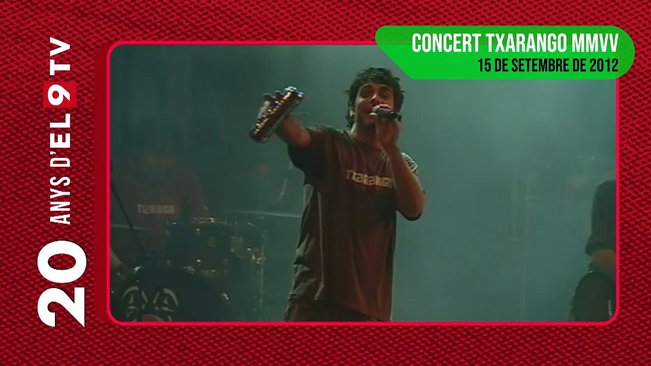 20 anys d’EL 9 TV – Txarango al Mercat de Música Viva de Vic