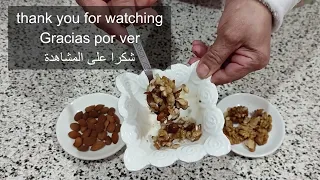 حتى لو كان عمره 90 عام!! اعطيه اللوز في الليل و هذا ما سيحصل