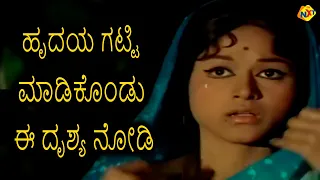 ಹೃದಯ ಗಟ್ಟಿ ಮಾಡಿಕೊಂಡು ಈ ದೃಶ್ಯ ನೋಡಿ || Bidugade || Rajkumar, Bharathi || TVNXT Kannada