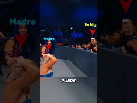 ¡La furia de una madre aterrorizó a toda la WWE! 😱 🔥 #shorts