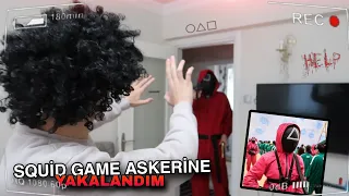 SQUİD GAME TÜRKİYE'YE GELMİŞ! (ASKERİN EVİNE GİZLİCE GİRDİM!) SQUİD GAME GERÇEK HAYAT
