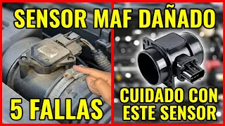 5 Síntomas Del SENSOR MAF DAÑADO o SUCIO 👉🏻 TIENES QUE VERLO AQUÍ 😱