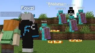 ខ្ញុំបានប៉ះជាមួយ Team Toxic នៅក្នុង Minecraft!