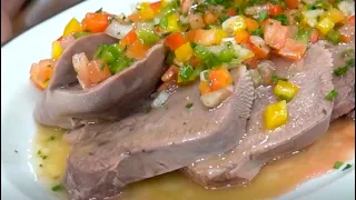 "Lengua a la vinagreta" ¡Un clásico de los platos fríos!