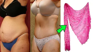 गुब्बारे से फूले पेट को खत्म करेगा घर में पड़ा दुपट्टा। Best Belly Exercise with Dupatta at Home.