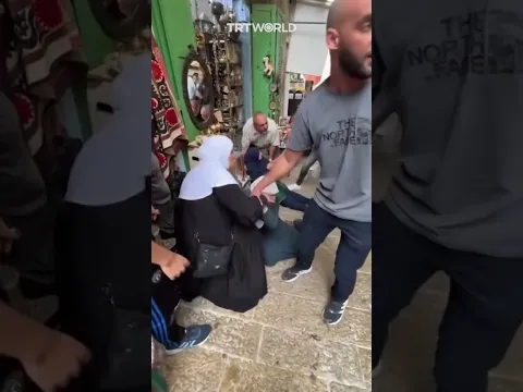 Israeli forces attack Palestinian women protesting against settlers