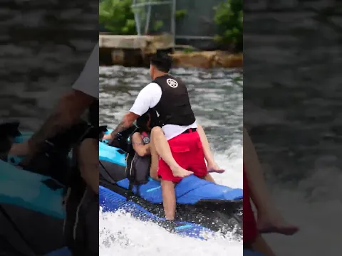 Living Their Best Lives: On Personal Watercraft in Miami! 🌞🚤👦👧 #MiamiAdventures #EpicWaterP