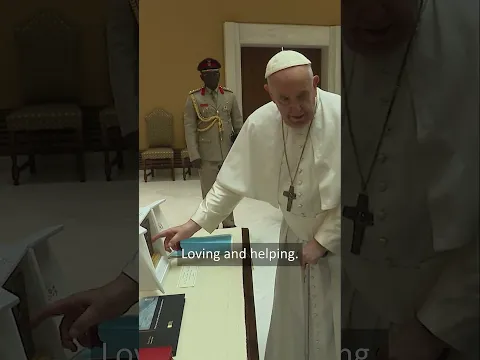 Pope Francis meets Ghana's President Nana Addo Akufo-Addo