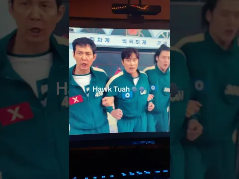 No Way Hawk Tuah In Squid Game #squidgame #squidgame2 #shorts