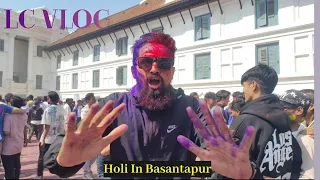 Holi In Kathmandu NEPAL || LC VLOG