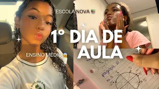 DIÁRIO ESCOLAR | MEU PRIMEIRO DIA DE AULA NO SEGUNDO ANO EM 2025📚 (ensino médio) | VLOG | Bia Amaral