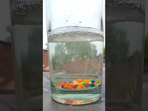 Orbeez in Colddrink And Bleach Shocking Result - #shorts #youtubeshorts #theindiancrazy